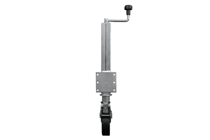 Roue jockey automatique UNITRAILER avec poignée 400 kg 60 mm 470-785 mm