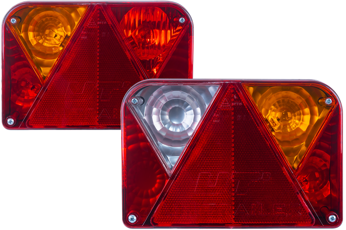 Feux arrière DOBPLAST DPT35 + faisceau MANTES 4m, 7 broches