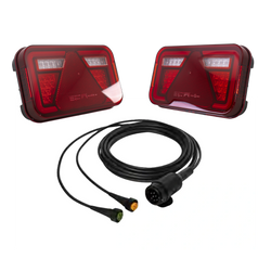 Feux arrière à LED ASPÖCK MULTILED IV + faisceau ASPÖCK 5 m 13 broches