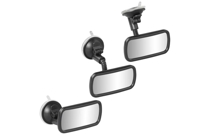 Rétroviseur panoramique ProPlus 750641 avec support et ventouse 55 x 115 mm