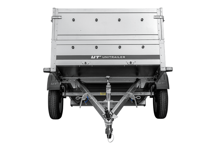 Remorque légère 200x125 UNITRAILER GARDEN 201 KIPP avec ridelles supplémentaires