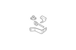 Serrures de porte de cabine supplémentaires LAMPA 97934 pour camions DAF