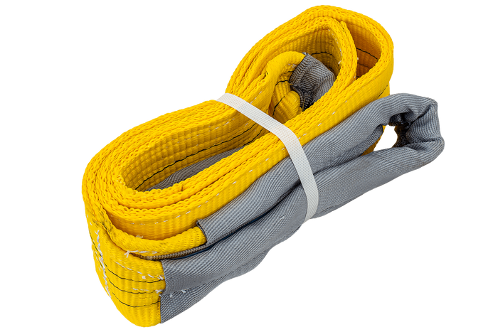 Sangle, élingue de levage HEFFA 2 m/90 mm/3 t avec boucles