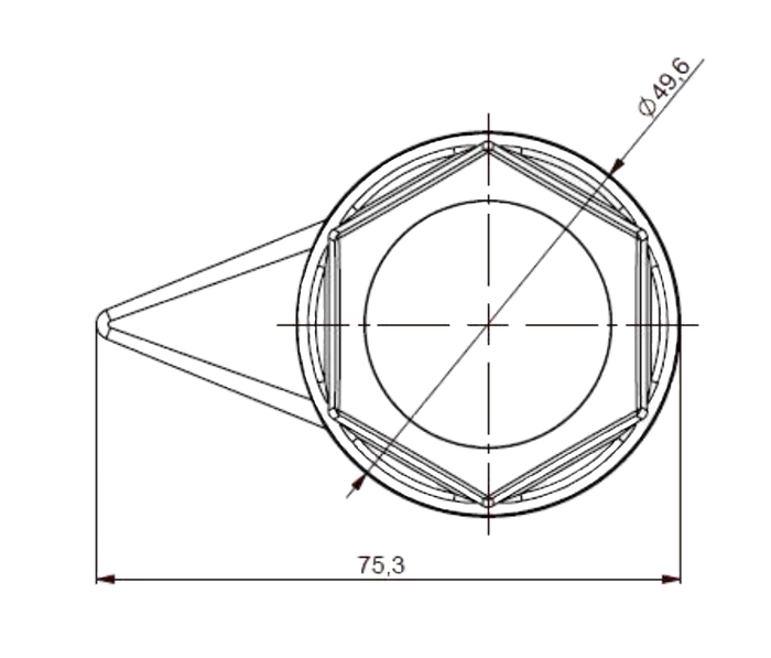 Cache vis FI 32 NÉON