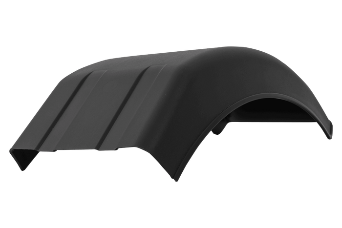 Demi-garde-boue pour remorque DOMAR DR1012201 passage de roue 384/200mm droit