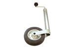 Roue jockey avec collier en fonte WINTERHOFF ST48-200VB+KLE48-G, 150 kg, 48 mm, 505-725 mm