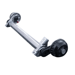Essieu freiné AL-KO COMPACT pour remorque/porteur 1350kg 1100mm 1550mm 5x112