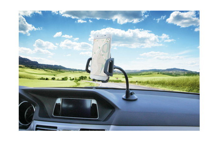 Support de téléphone LAMPA TECNO ARM 2 avec fixation par ventouse