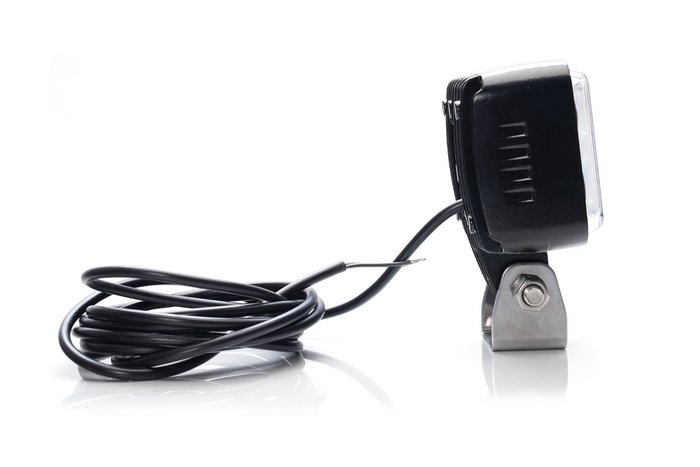 Lampe de sécurité LED WAŚ 2243 W267, lampe d'avertissement bleue