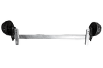 Essieu freiné KNOTT VGB18MV pour remorque/porte-voitures 1800 kg 1300 mm 1800 mm 5x112