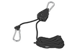 Ensemble de deux palans à corde ProPlus 320054 : palan à cliquet et à corde de 2,5 m et 68 kg
