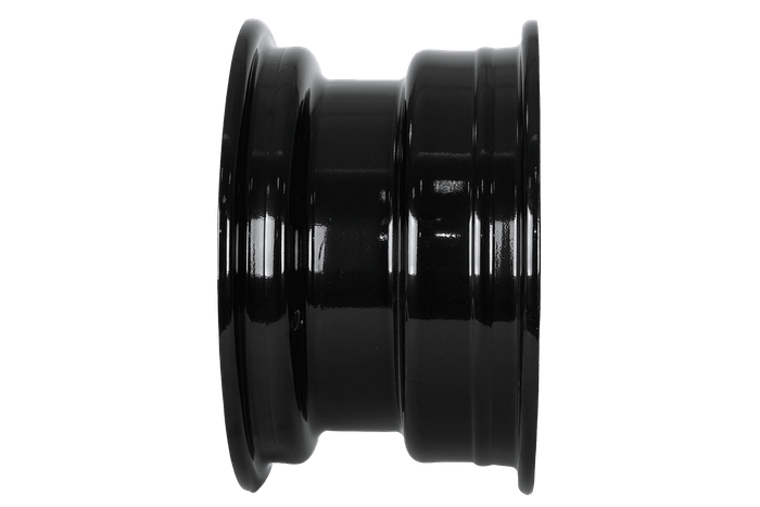 Jante en acier pour remorque UNITRAILER noire 6Jx10"H2 5x112 ET:-4