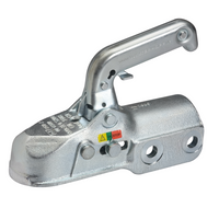 Attelage à boule WINTERHOFF WW 350-RCH-1616 pour remorque de 3500 kg avec timon tubulaire de 60 mm, en fonte