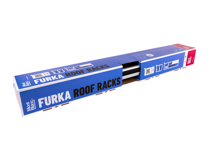 Galerie de toit Mont Blanc Furka argentée