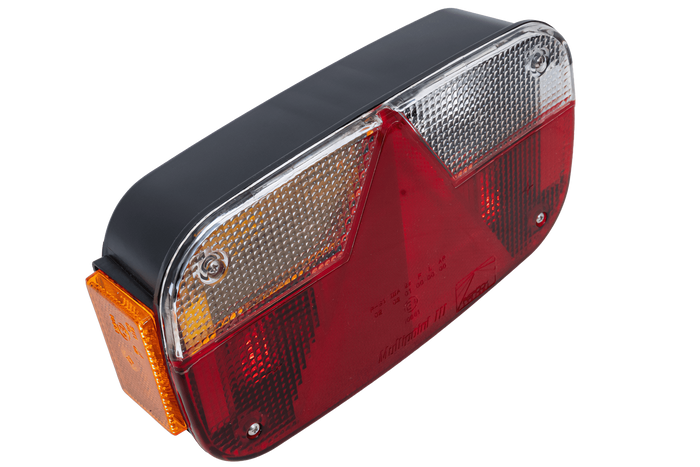 Feu arrière ASPÖCK Multipoint III, 8 fonctions, gauche