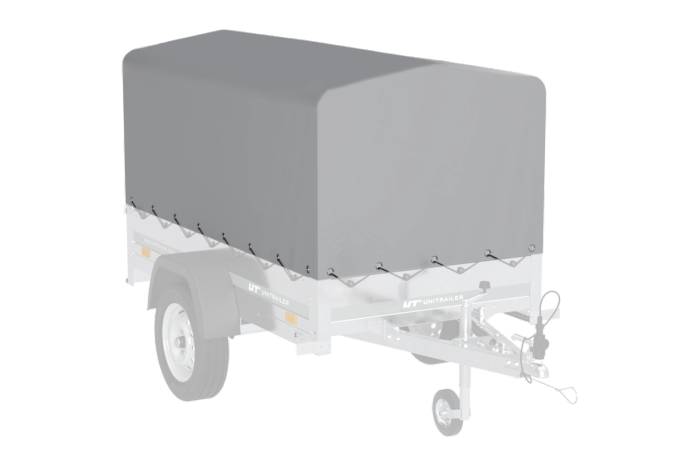 OUTLET Cadre de protection h-800 UNITRAILER bâche pour remorque 200x106cm GARDEN 200 KIPP