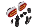 Feux arrière LED SPAREX CONNIX S.130977, 4 fonctions gauche + droit, sans fil, magnétiques
