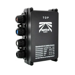 Boîte de connection de câbles ASS1 ASPOCK SLIM 76-5100-047, boîte de distribution 8 ports