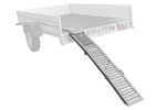Rampe pliable UNITRAILER ALR005 en acier pour remorque, 200 cm, 250 kg