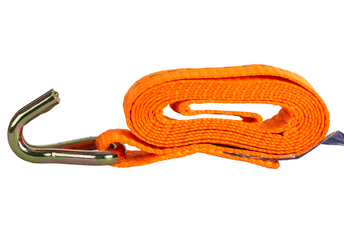 Courroie de transport orange UNITRAIER 2 m/25 mm/1 t avec tendeur