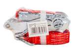 Courroie de transport rouge UNITRAIER 4 m/25 mm/1 t avec tendeur