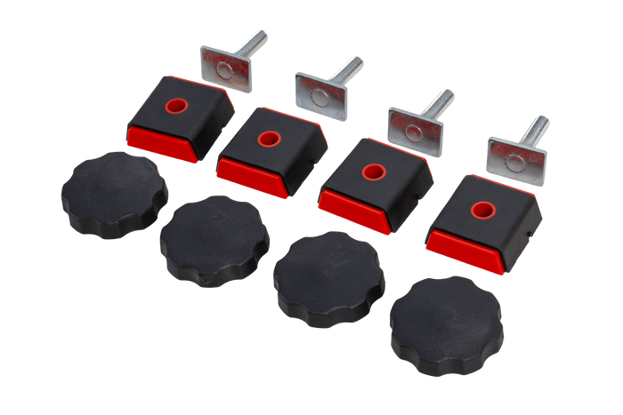 T - profilé en T MF (rainures) - Adaptateur pour barres à rainures en T - Inter Pack Traxer, Carver, Zenith