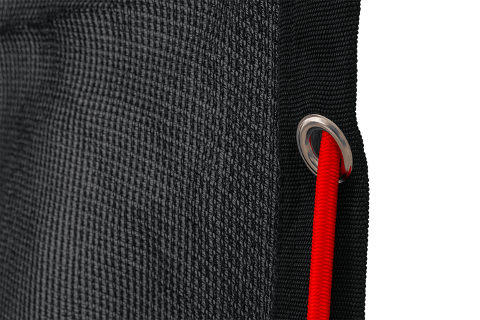 Filet de transport à mailles fines AL-KO pour sécurisser le chargement de la remorque 250 x 350 cm