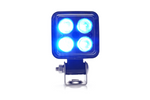 Lampe de sécurité LED WAŚ 2243 W267, lampe d'avertissement bleue