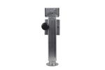 Support de manivelle extensible UNITRAILER JL2 pour remorque plateau 1300 kg 410-645 mm