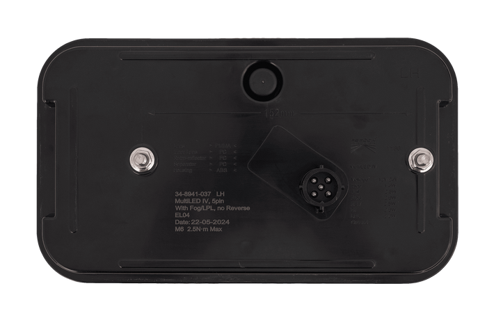 Feu arrière LED ASPÖCK MULTILED IV, 6 fonctions, gauche