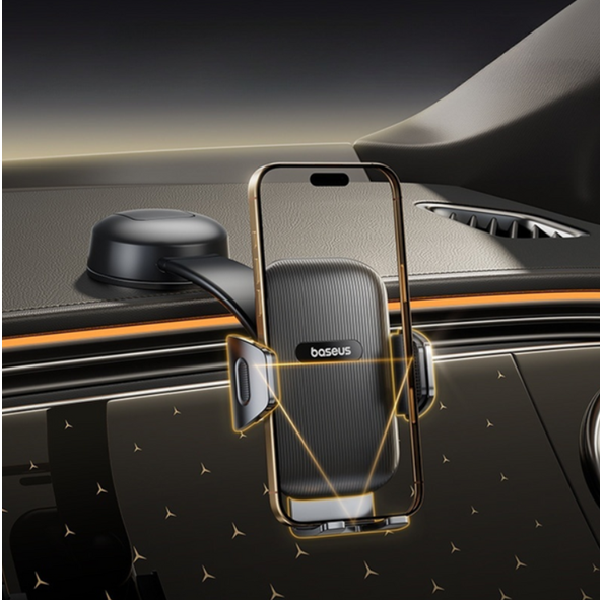 Support de téléphone de voiture BASEUS PrimeTrip C03 Air avec ventouse pour tableau de bord