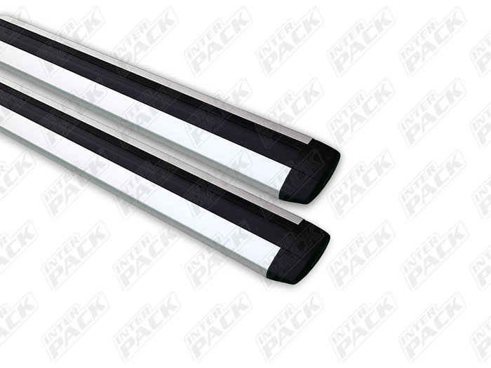 Barres de toit en aluminium Mont Blanc AMC 5124 AERO