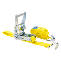 Courroie de transport jaune UNITRAIER 3 m/25 mm/1 t avec tendeur