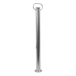 Support fixe UNITRAILER MS 0019-700 pour remorque plateau 150 kg, 48 mm x 700 mm