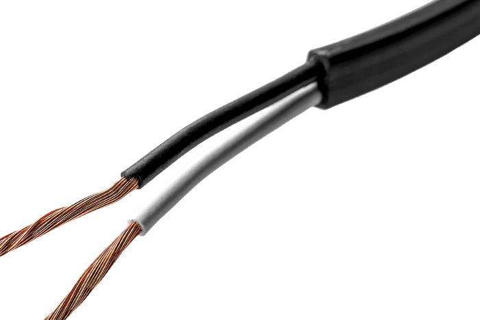 Câble électrique plat biconducteur TEXSIM YLY-Sp 2x1,5 - 1 m