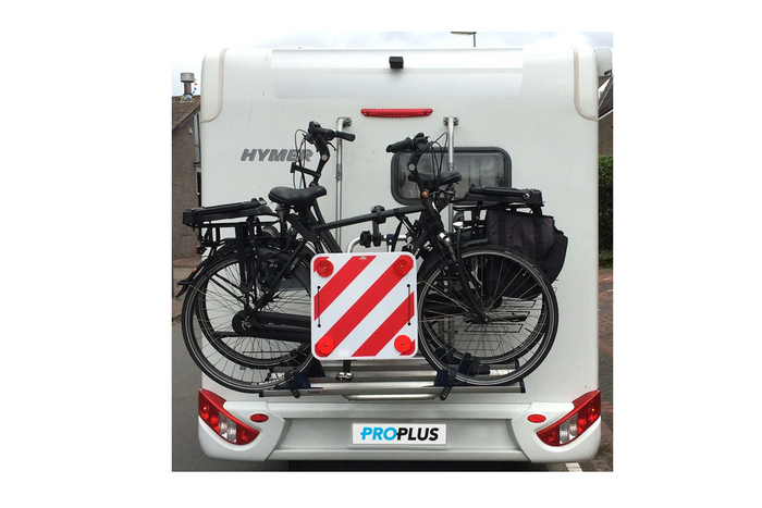 Panneau de signalisation, avertissement arrière ProPlus 361228 réfléchissant 50x50cm