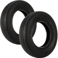 KIT : deux pneus renforcés pour remorque LINGLONG R701 165/80 R13C 96/94N