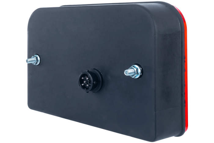 Kit d'éclairage : feux arrière DOBPLAST DPT35 + feux de position latéraux ASPÖCK FLEXIPOINT I + faisceau MANTES 5,2 m 13 broches