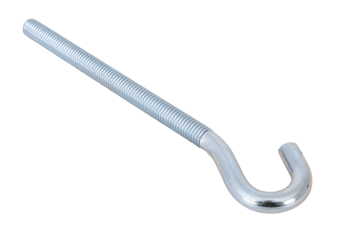 Piton, crochet, gond DROMET HZ M8x140 avec œillet ouvert (coudé)
